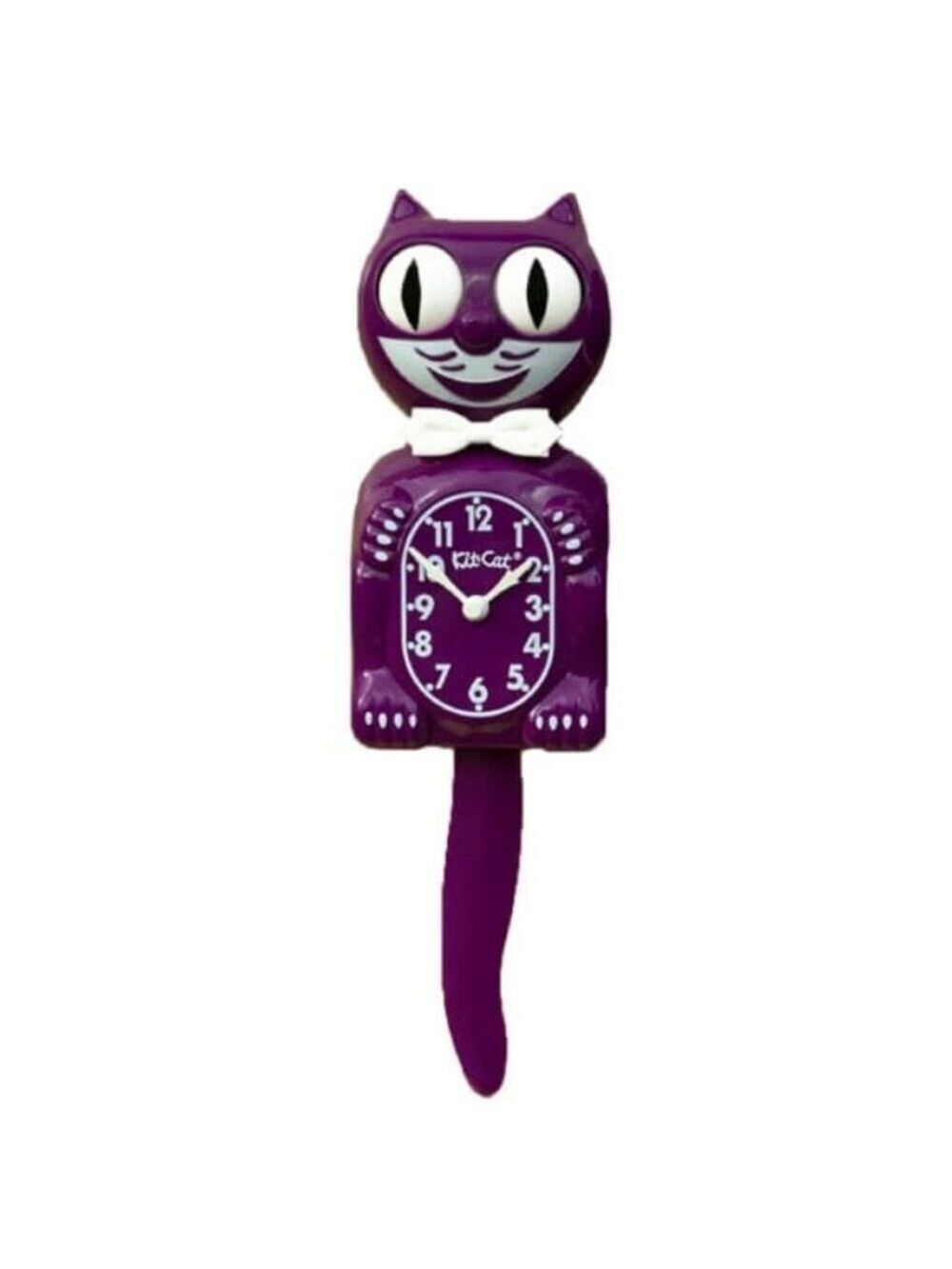RETIRED Boysenberry KIT-CAT CLOCK KAT KLOCK